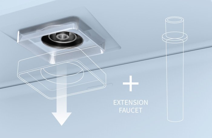 EXTENDED FAUCET